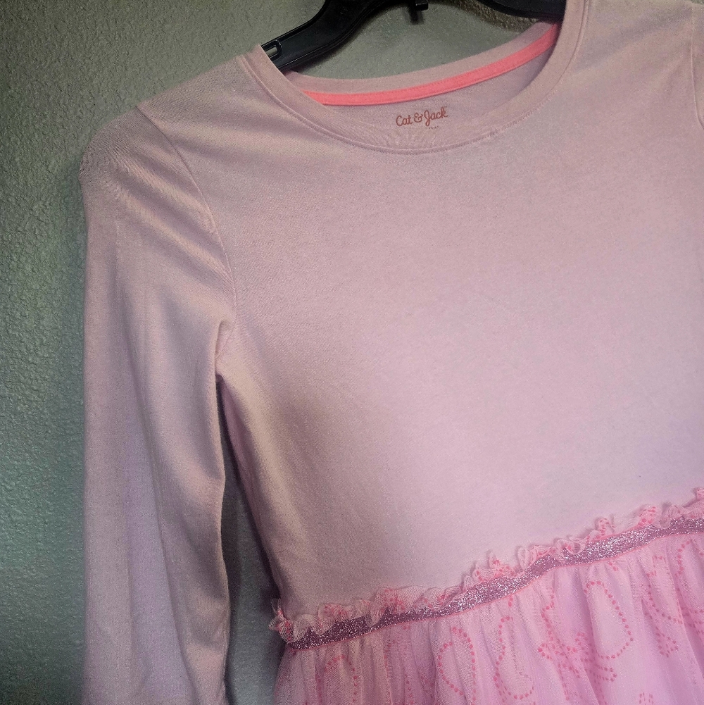 Cat & Jack Heart Tulle Dress